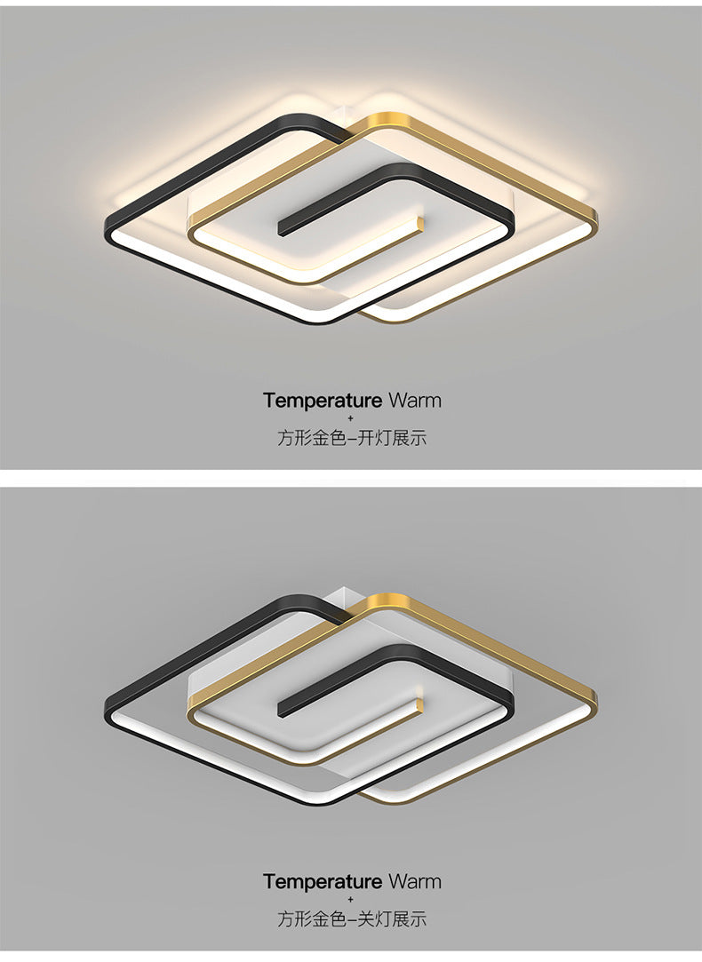 Living Room Lighting Simple Modern LED Ceiling Lamp2025New Nordic Style Elegant Light Luxury Personality Master Bedroom