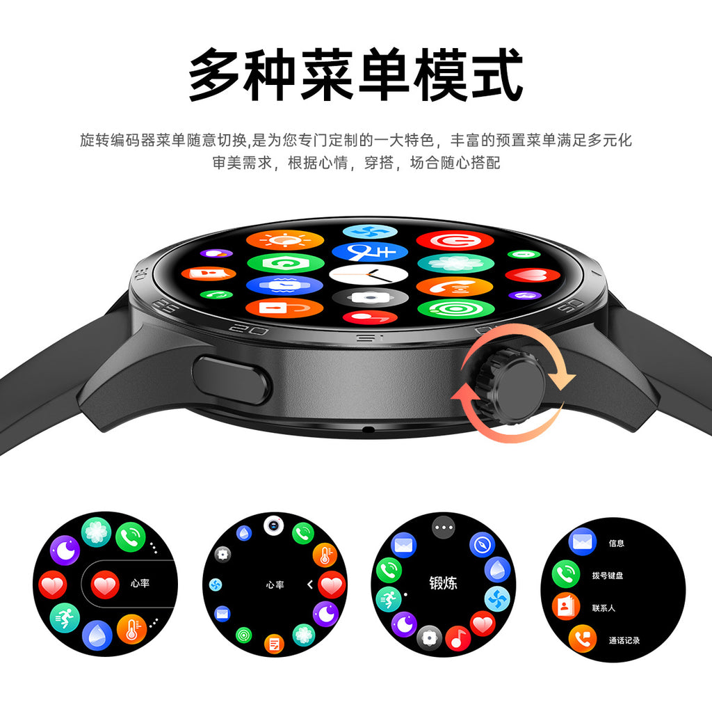 Watch5 Pro Smart Watch1.52inch Bluetooth Call True Heart Rate Pedometer Sleep Monitoring Sports Watch