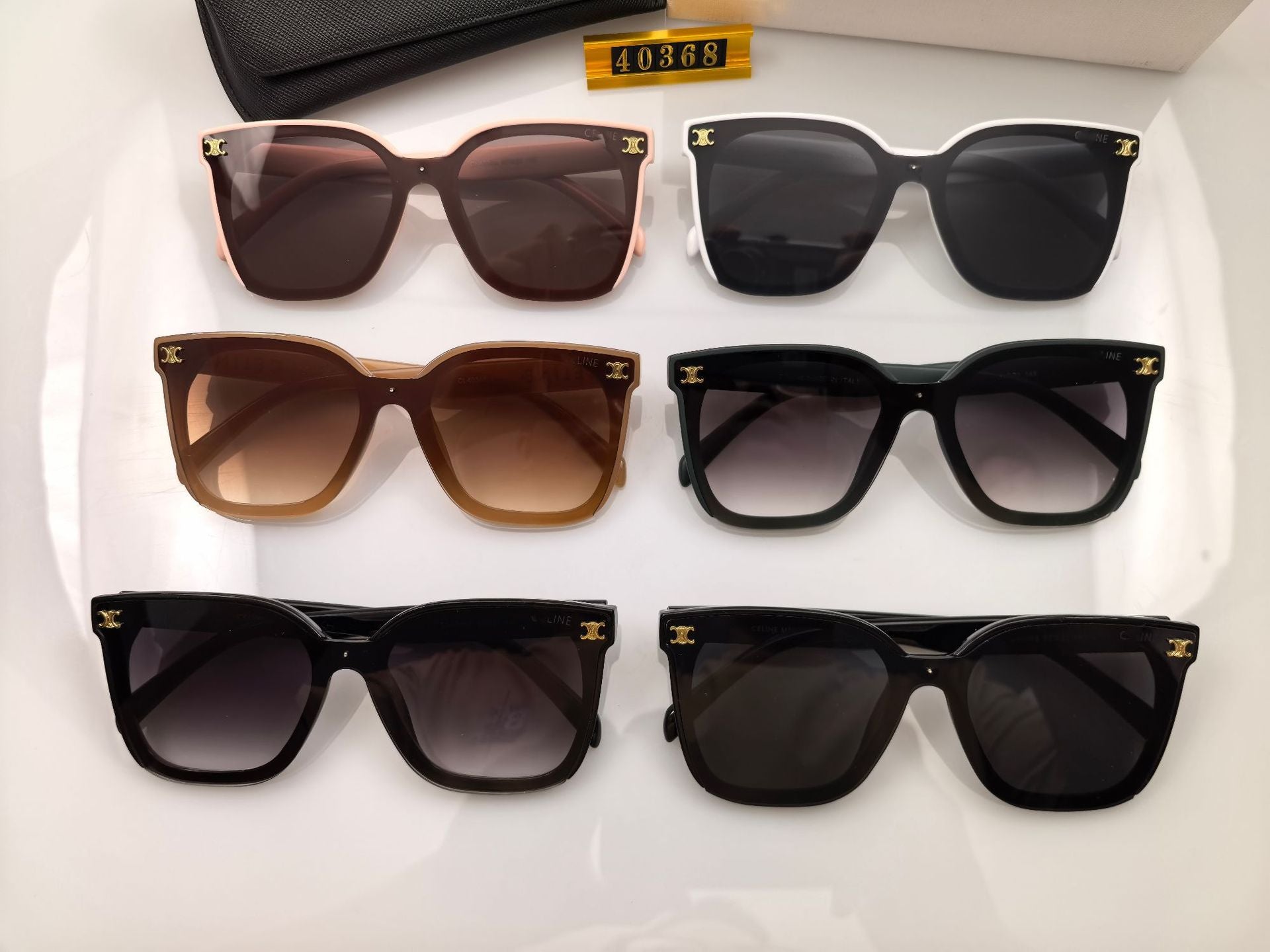 European and American New Style Sunglasses for Men and Women, Square Frame Racing Driving Sunglasses, Classic Travel Fashion Glasses40368