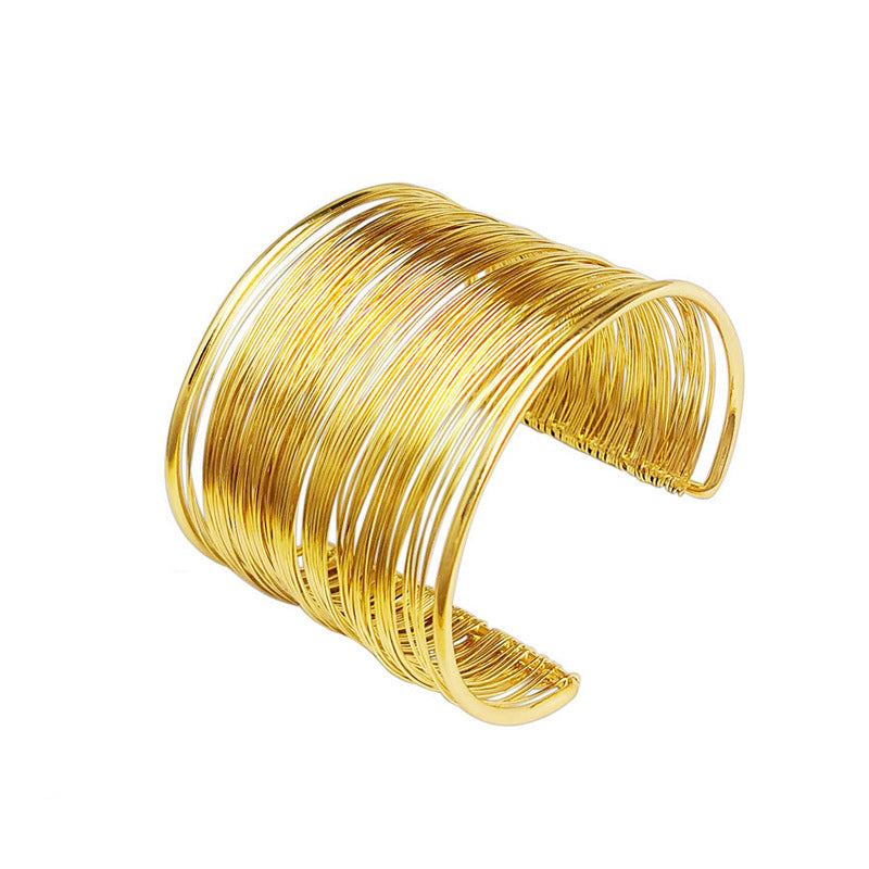 Alloy Arm Bracelet for Women Versatile High-end Jewelry for Men ins Niche Accessories Bracelet