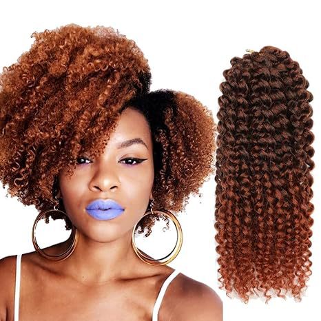 8/10/12inch Mary Baby MarlybobCrochetHair Synthetic Small Curly Long Curly Wig