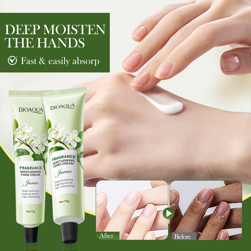 BIOAOUA 秋冬樱花保湿护手霜 跨境外贸批发