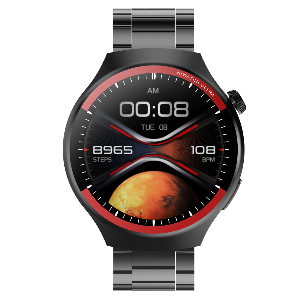 Watch4 Pro+Smart Watch1.52inch Bluetooth Call Heart Rate Blood Oxygen Message Reminder Sports Watch