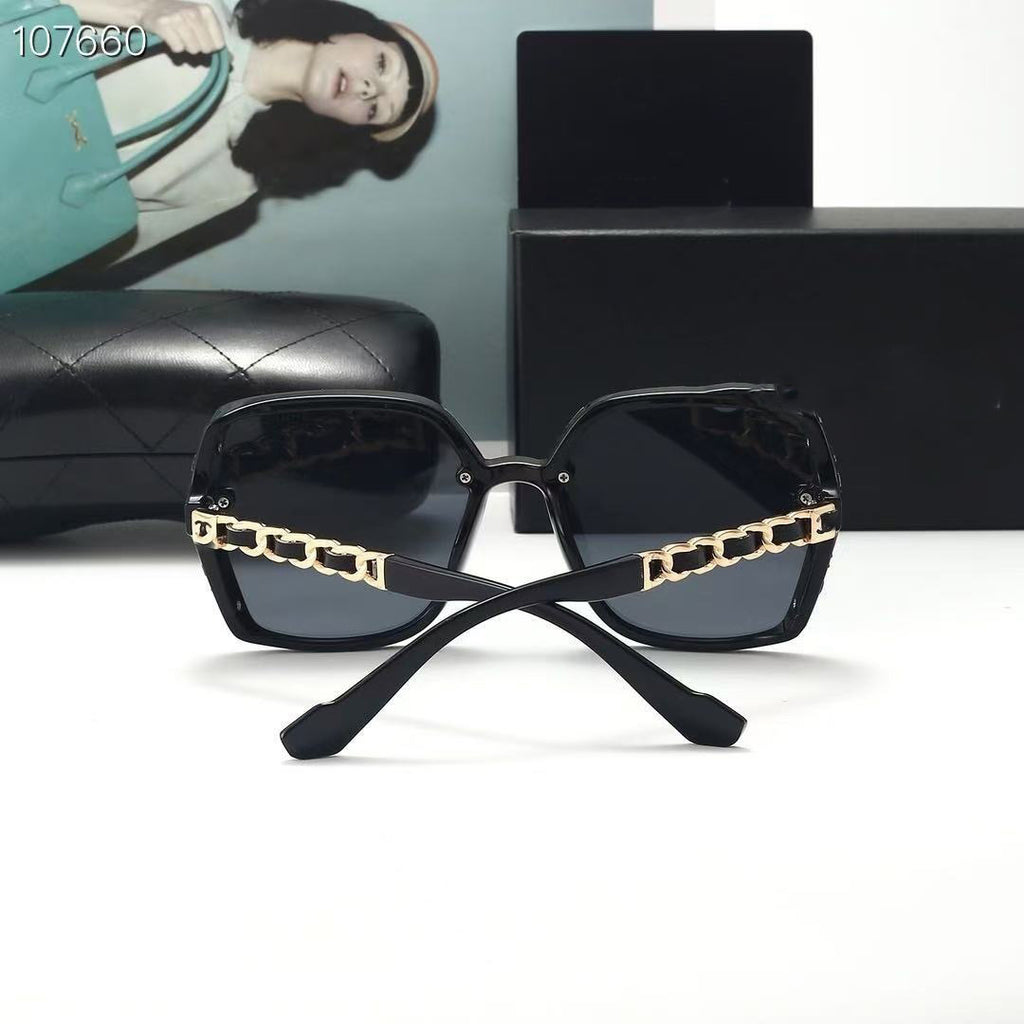 New High-End Large Frame Sunglasses for Women, European and American Style, Trendy Women's Sunglasses2025High-end versatile sunshade glasses