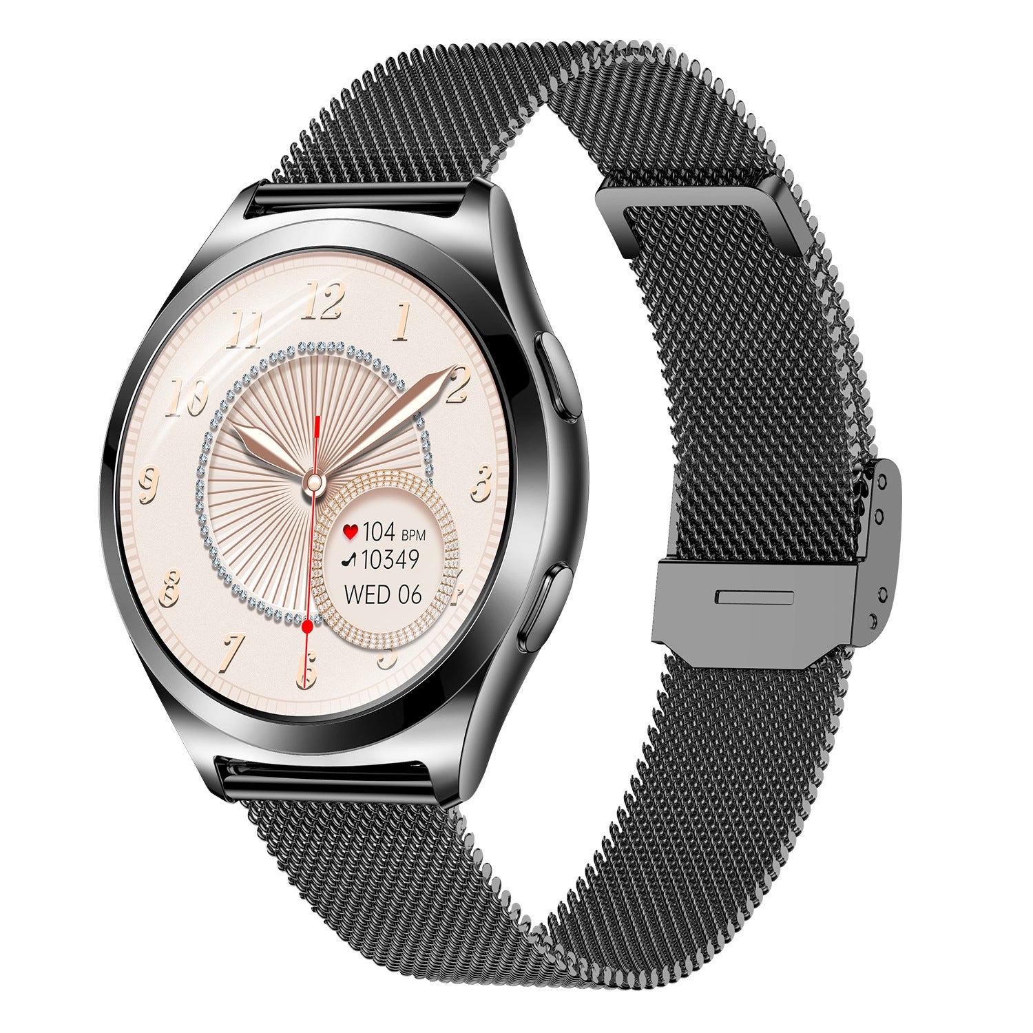 Y35Smart Watch1.27inch Bluetooth Call Heart Rate Pedometer Sleep Monitoring Deep Waterproof Sports Watch