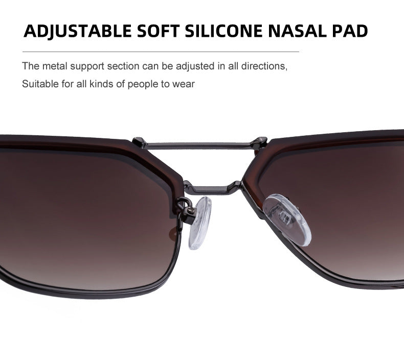 European and American Fashion Cat Eye Sunglasses for Men, Unique High-End Feel, Men's Driving Glasses Wholesale shades