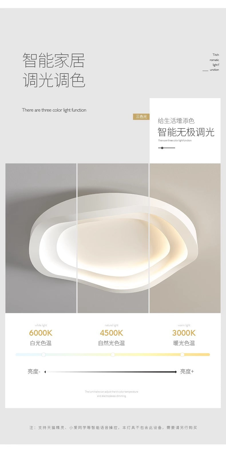 Lamp in the living room LED Creative Internet Celebrity New Style Lighting Modern Minimalist Bedroom Lamp2025Full Spectrum Eye Protection Ceiling Light