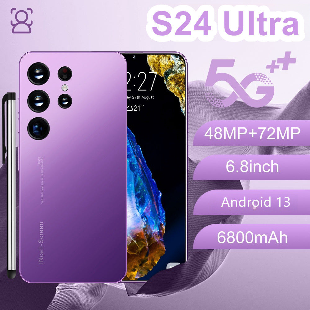 2024Globally Exclusive for Mobile Phones S24Ultra-large Screen HD16+1T Large Memory Source Factory