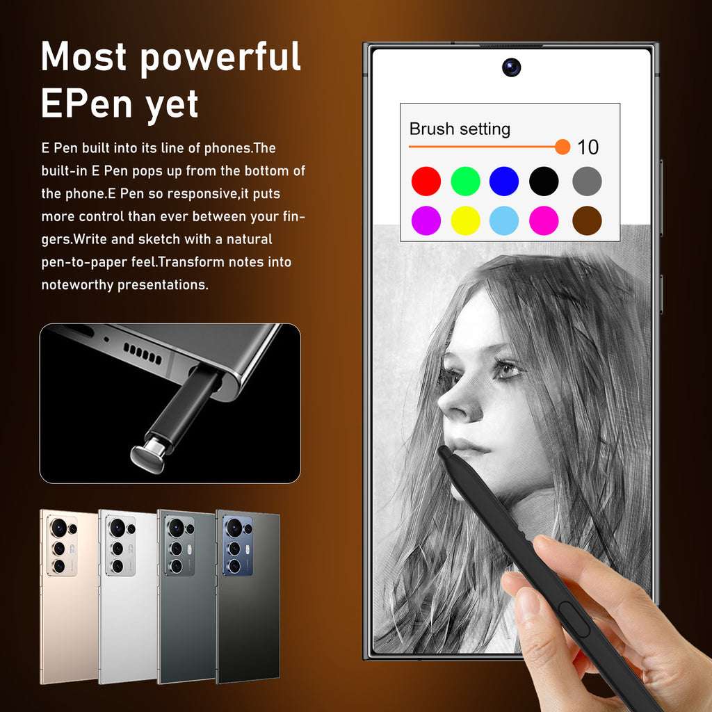 Exclusive Supply C25 Ultra Smartphone7.3Extra-large Screen16+1T Android Phone Factory Price