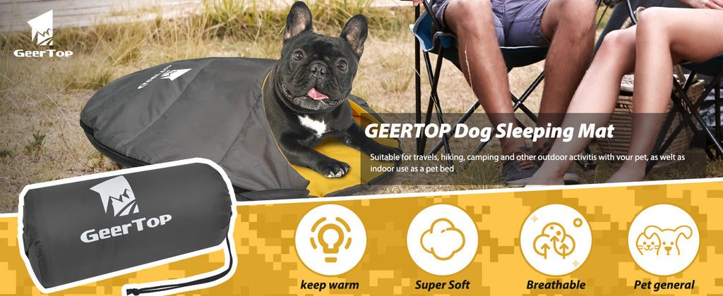 New Pet Sleeping Bag Outdoor Camping Dog Cat Nest Semi-Enclosed Waterproof Portable Winter Warm Sleeping Bag Foldable