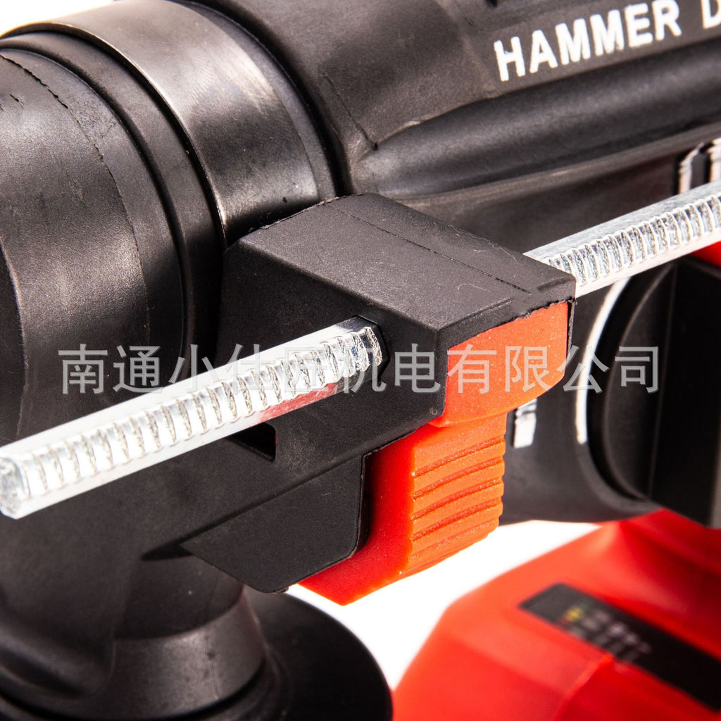 Manufacturer Supply Multi-Functional High-Power Lithium Electric Hammer Cross-Border Foreign Trade Industrial Grade Rechargeable Concrete Impact Electric Hammer