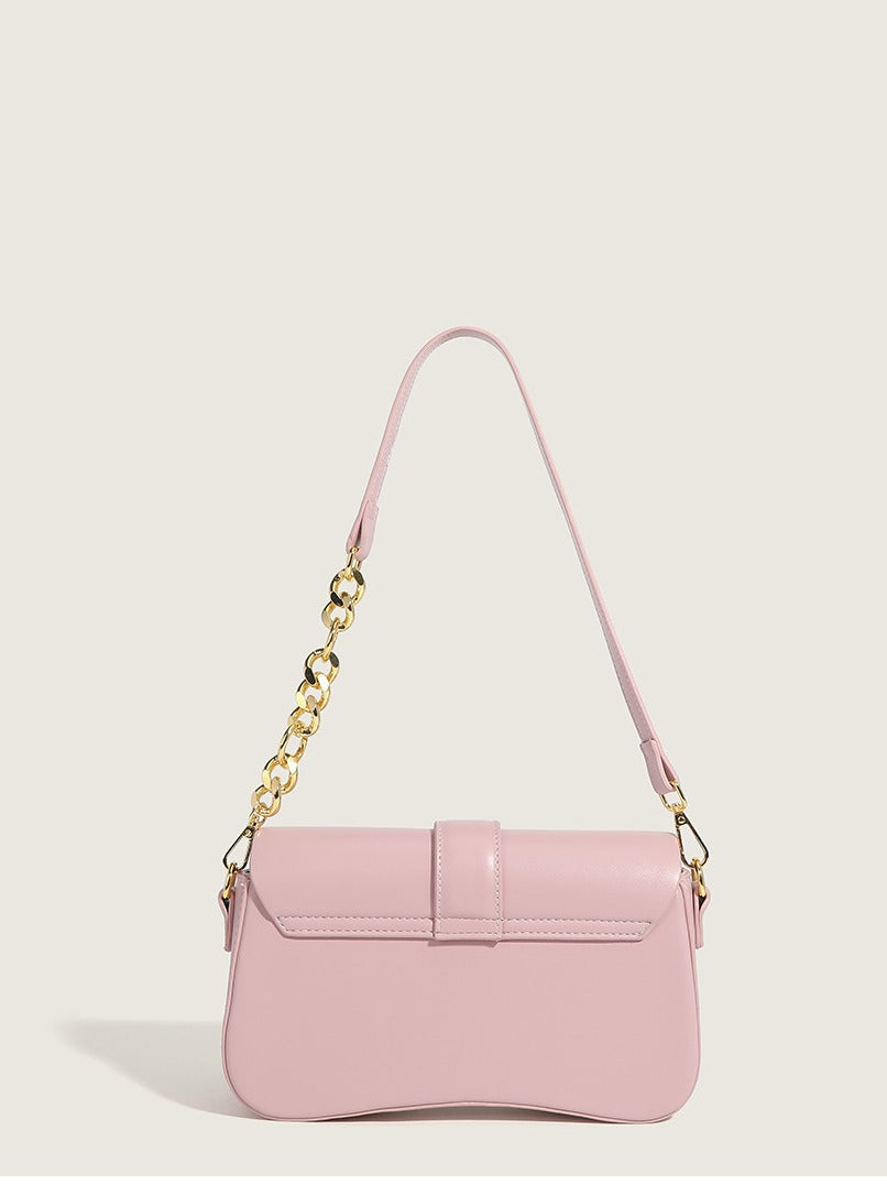 Versatile Texture New Baguette Bag Retro Fashion Elegant Versatile Shoulder Underarm Bag Crossbody Women's Bag