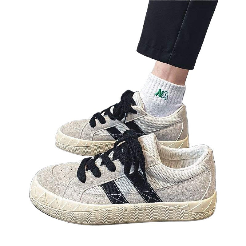 Summer Breathable Shoes Men's Versatile Trendy Shoes2025New low-top sneakers for men Korean style trendy youth casual shoes