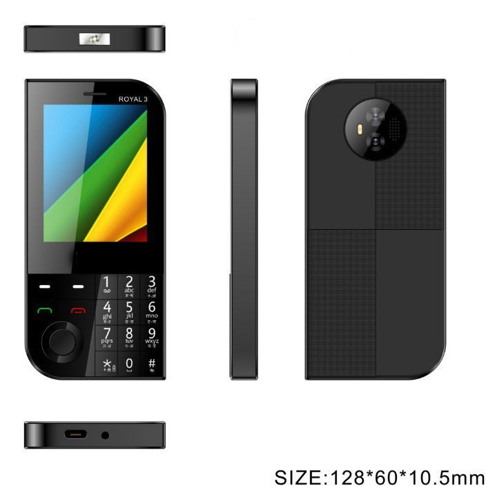 New GSM GPRS Large Screen2G Button phone for elderly and students2500mAh Battery
