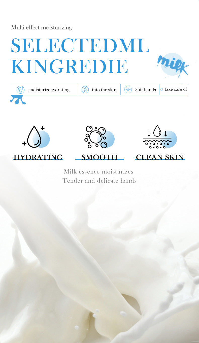 Milk Hand Cream SADOER Beirun Refreshing Hydrating Moisturizing Hand Cream Cross-Border Wholesale