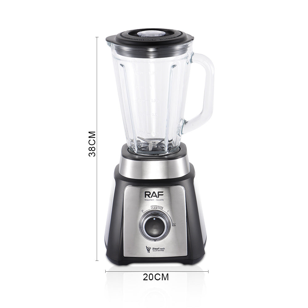 RAF European Standard Blender Plastic Cup Commercial Smoothie Cooking Machine Household Soy Milk Fruit Juicer R .2890