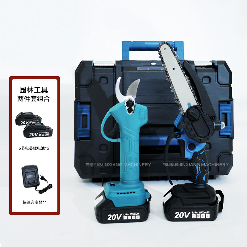 Garden Tool Two-Piece Set4/61-inch Electric Scissors and Electric Saw Combo Set Hot Sale Factory Direct Supply Large Quantity Price