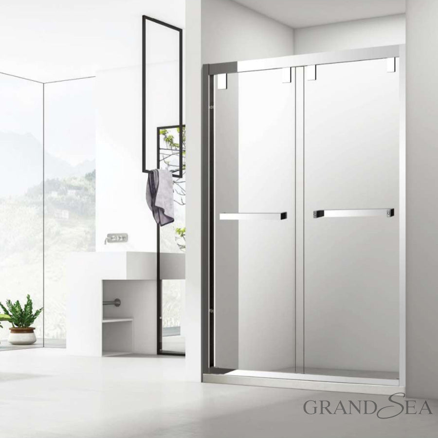 Factory Supplier Sliding Glass Shower Door Aluminum Frame Shower Rooms Bathroom in South Africa