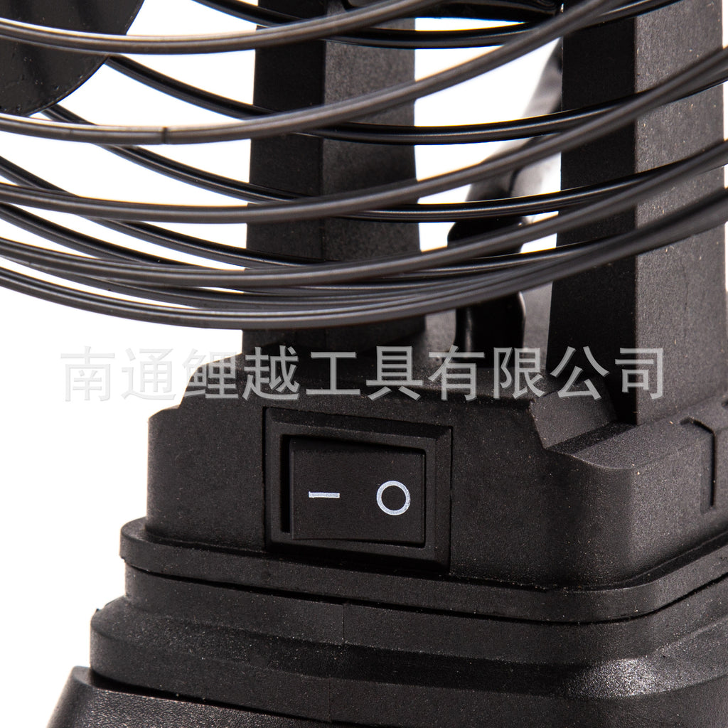 Camping Fishing Outdoor Fan Multifunctional household electric fan rechargeable81-inch Mini Wireless Fan