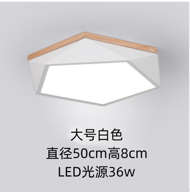 Nordic Bedroom Lamp Simple Modern Creative Macaron led Ceiling lamp for master bedroom, children's lamp, bedroom lamp