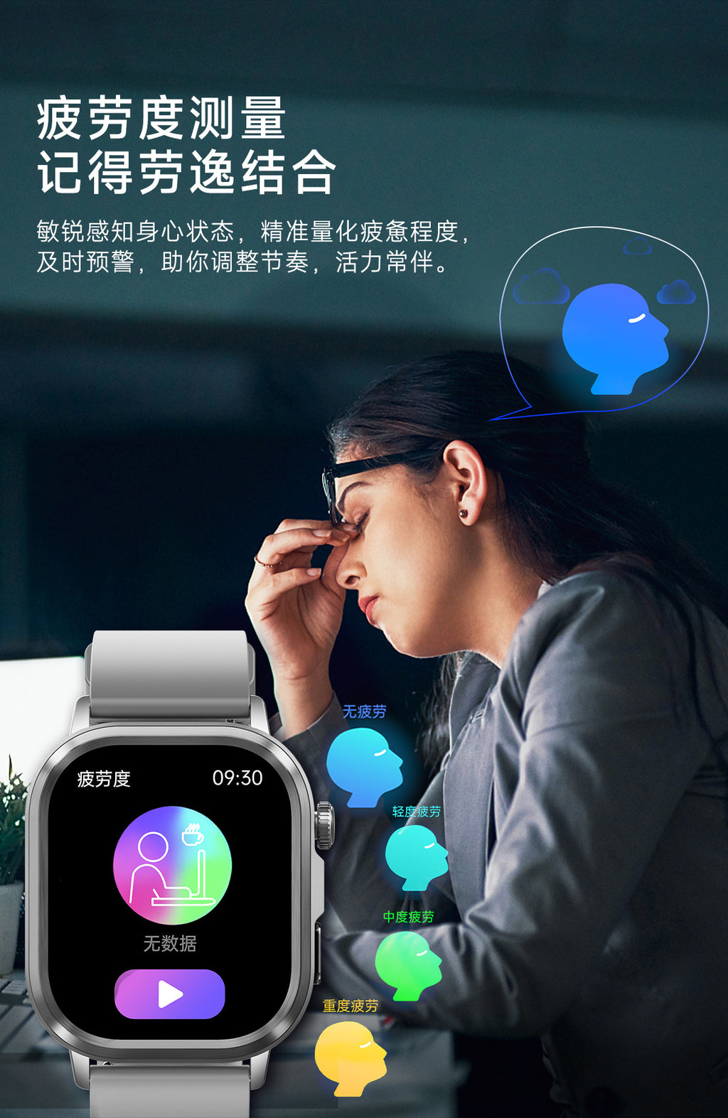 et573AI ECG Smart Health Management Watch Non-Invasive Blood Sugar Uric Acid Blood Lipid Monitoring Smart Watch