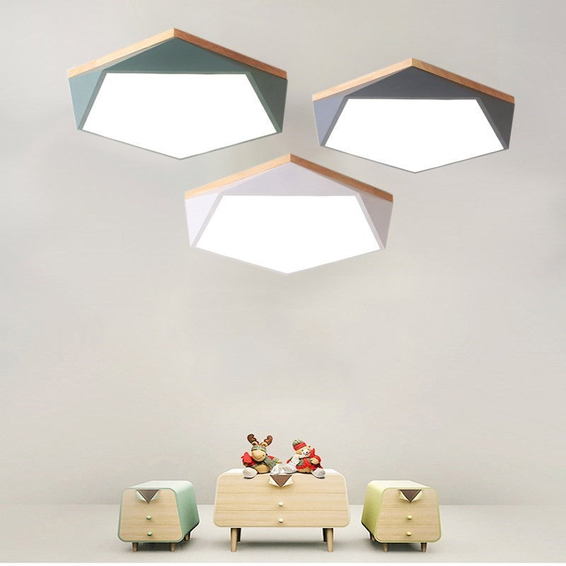 Nordic Bedroom Lamp Simple Modern Creative Macaron led Ceiling lamp for master bedroom, children's lamp, bedroom lamp
