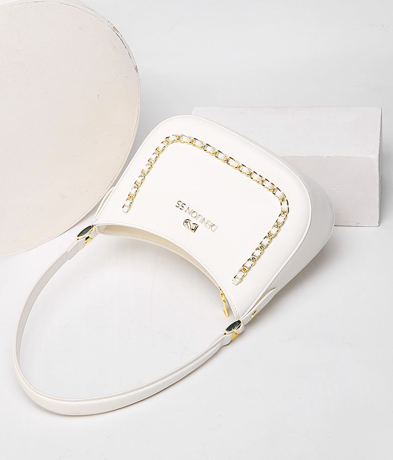 Women's Bag2021Autumn New Underarm Saddle Bag Korean Style Trendy Fashionable Unique Stylish Single Shoulder Women's Bag