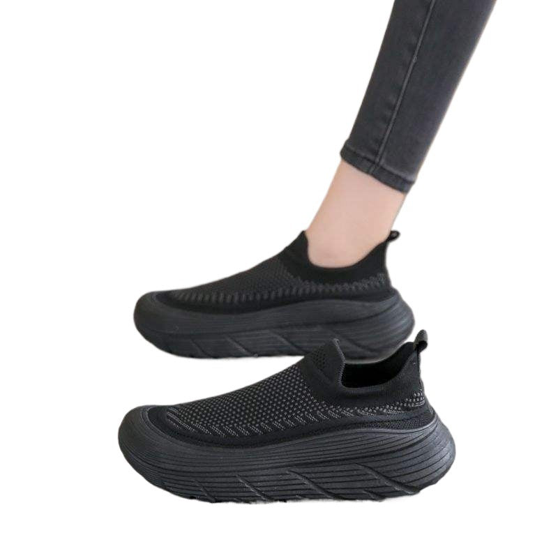 Women's New Spring and Autumn Breathable Versatile Slip-On Casual Shoes with a Soft Cushioning Feel