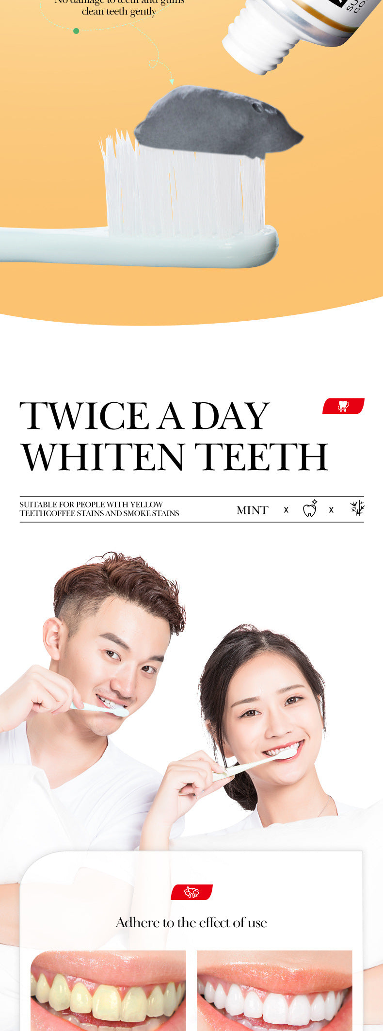 Distribution Combination Toothpaste SADOER Clean teeth fresh oral care cross-border wholesale