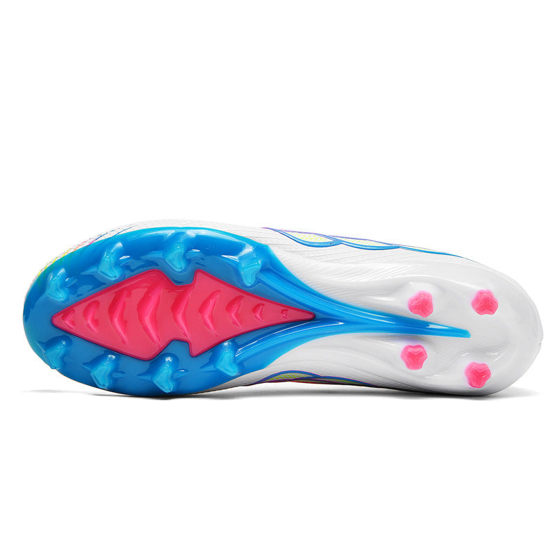 Football Shoes Long Spikes New Xiyin Grass Artificial Turf Youth Student Competition Training Shoes