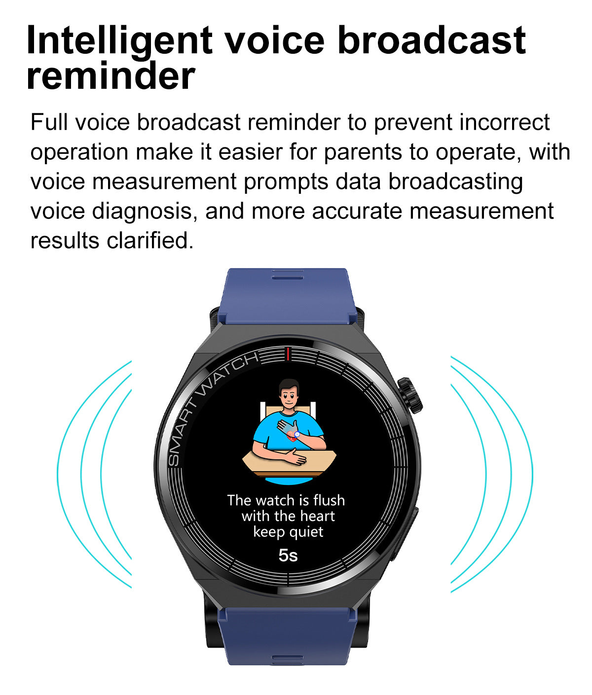 S22Air Pump Type Precision Blood Pressure Smart Watch ecg ECG Health Monitoring Blood Pressure Health Smart Watch