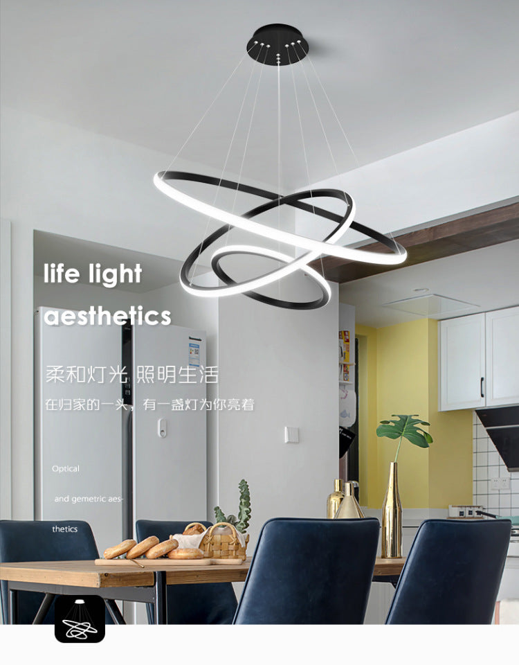 Dining Room Chandelier Nordic Modern Minimalist Dining Room Elegant and Luxurious led Chandelier Home Bedroom Living Room Chandelier
