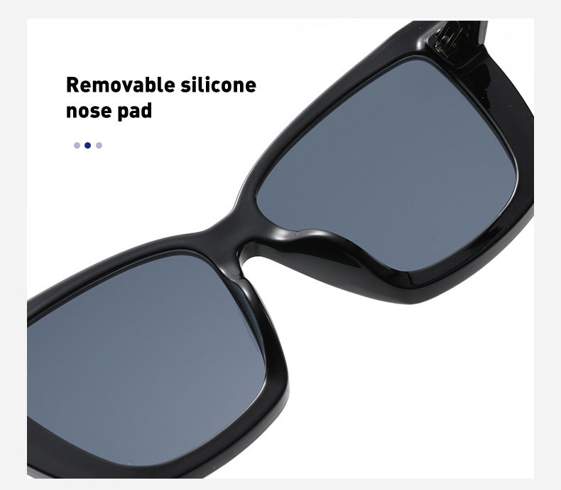 European and American Fashion Cat Eye Sunglasses for Women with High-end Feel Korean Style T Fashionable Sunglasses for Women Wholesale