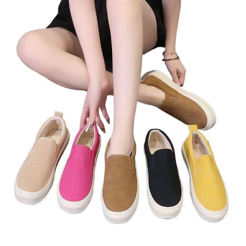 2025New Thick-Soled Loafers Soft Sole Slip-On Fashion Versatile Men's Shoes