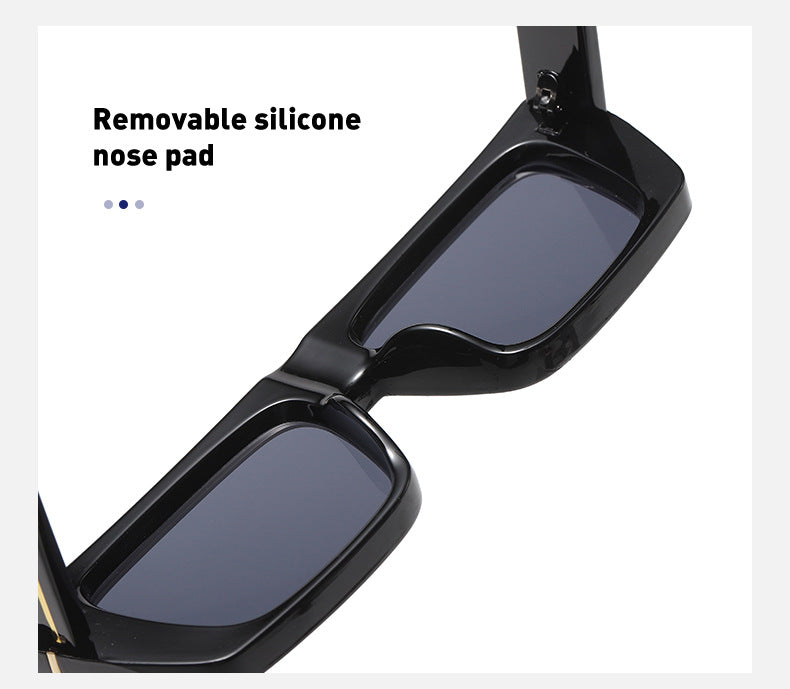 European and American Style Small Frame Sunglasses for Women Fashion Square Frame Sunglasses for Men Wholesale sunglasses