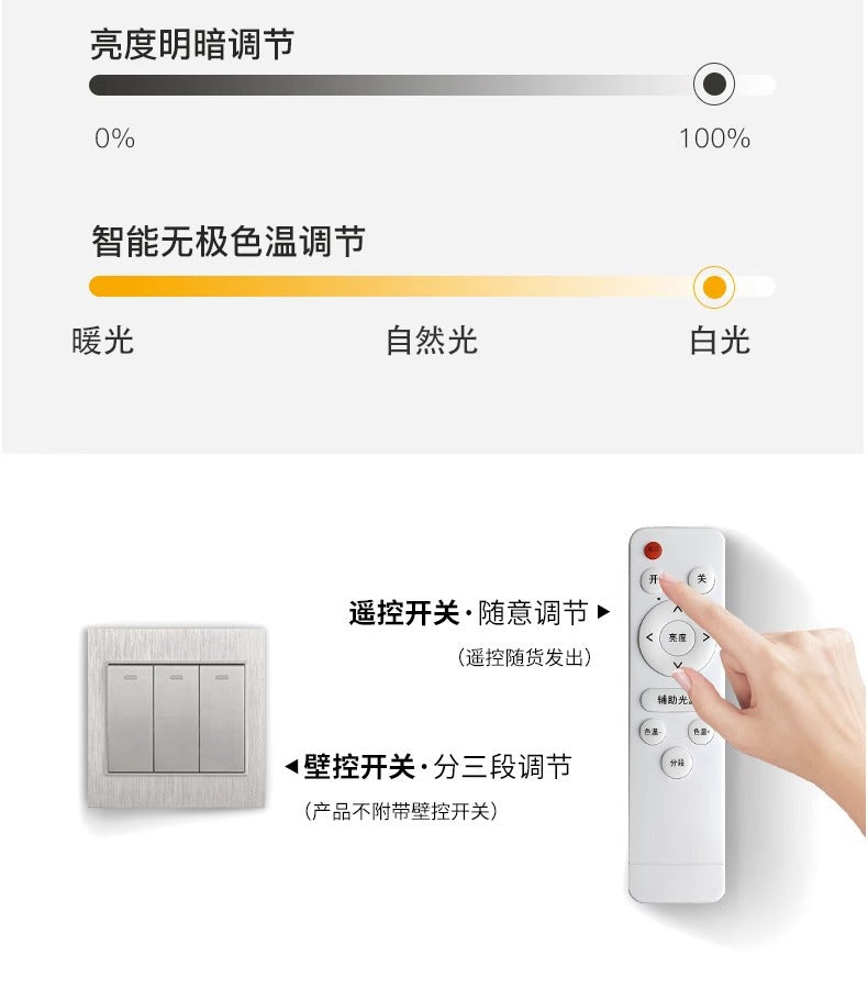 2025New Nordic Minimalist Style led Ceiling Lamp Room Lamp Master Bedroom Living Room Lighting Modern Simple Zhongshan Lighting Fixtures