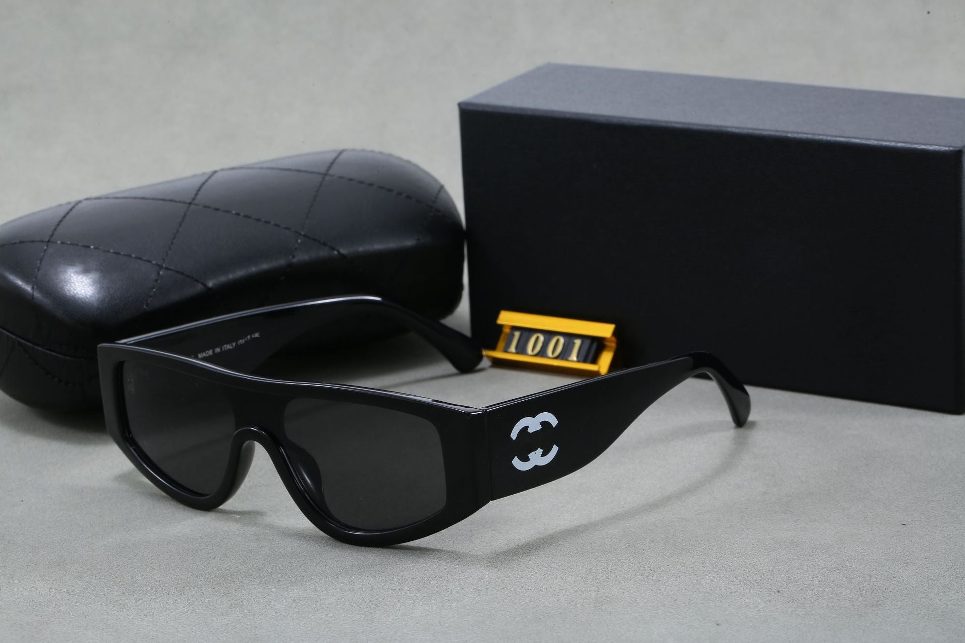 2025European and American Fashion New Cat Eye Sunglasses Chanel Style High-end Feel Unisex Sunglasses1001