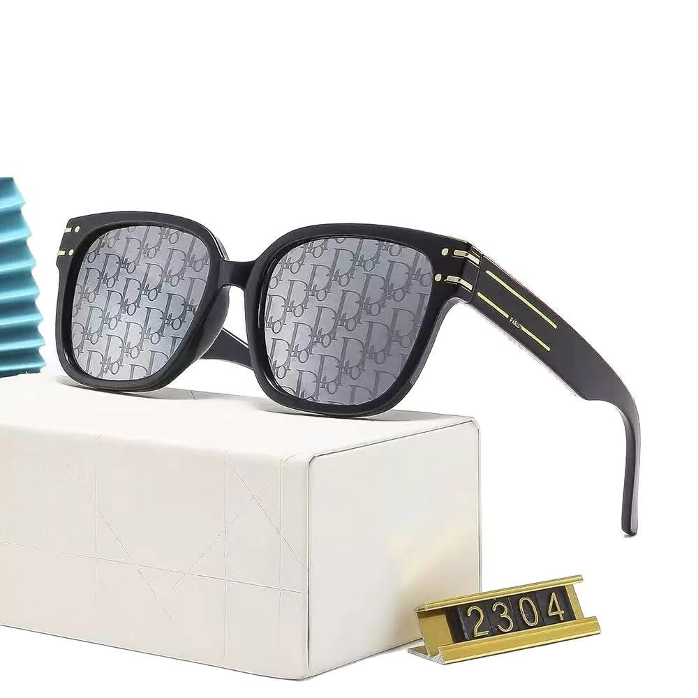 New Internet Celebrity Women's Sunglasses D2304Men's Fashion European and American UV Protection Sunglasses Wholesale