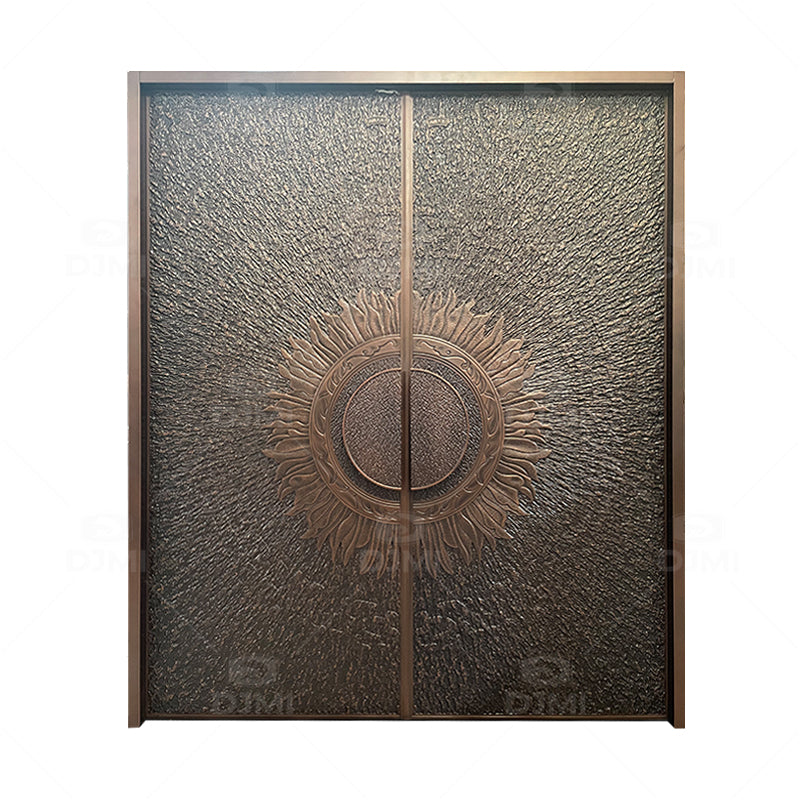 China Top Manufacturer Custom Hurricane Impact Entry Doors Exterior Entrance Door Modern Front Oversized Entry Doors