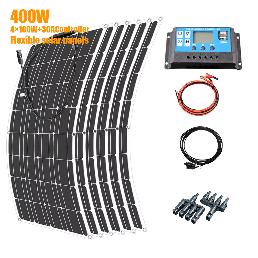 supply of flexible monocrystalline silicon solar panels for residential use, RVs, ships, trucks, and trailers