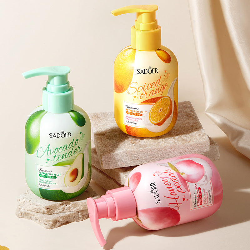 Vaseline Hand Cream150gSADOER Hydrating Anti-Cracking Press Hand Cream  Wholesale