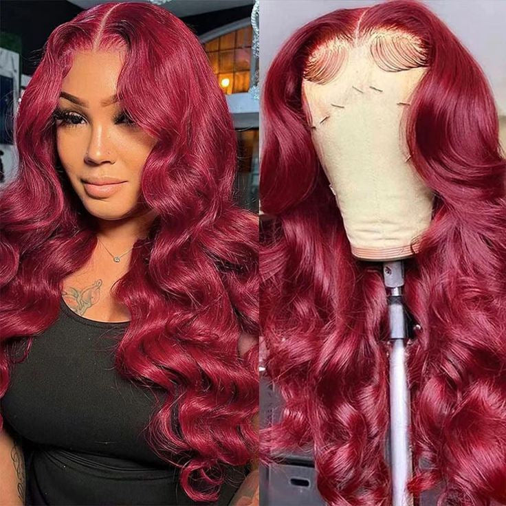 Best seller in europe and america99j Chemical Fiber Wig13*4 body wave front lace fiber hairpiec