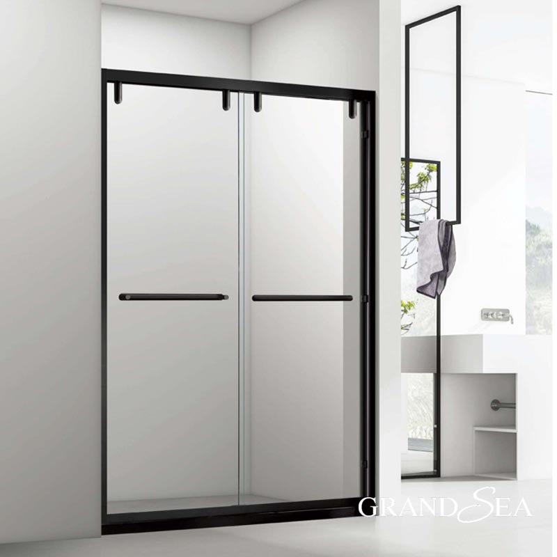 Hot Sale Entry Easy Sliding Shower Door Frameless 8mm Tempered Glass Shower Room