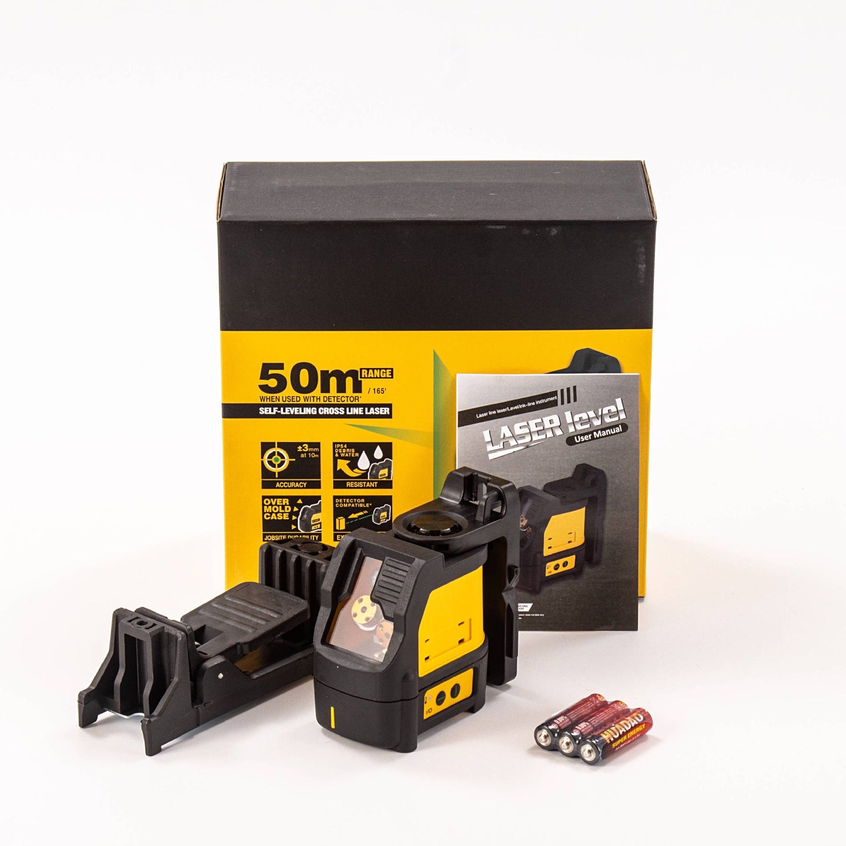 DWDW088 Small2Line Cross Laser Infrared High-precision Level Instrument Green Light Red Light Level