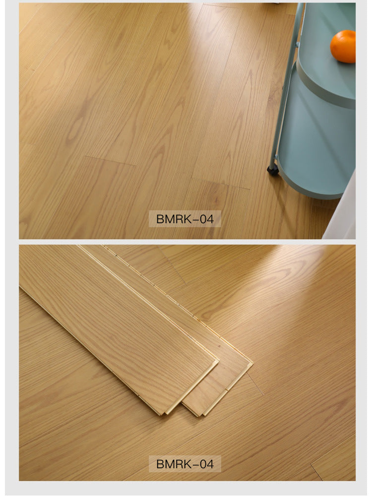 1.9North American Oak AB3.0mm Pure Three-Layer Solid Wood Composite Flooring, Floor Heating, Moisture-Proof, Locking Three-Layer Flooring
