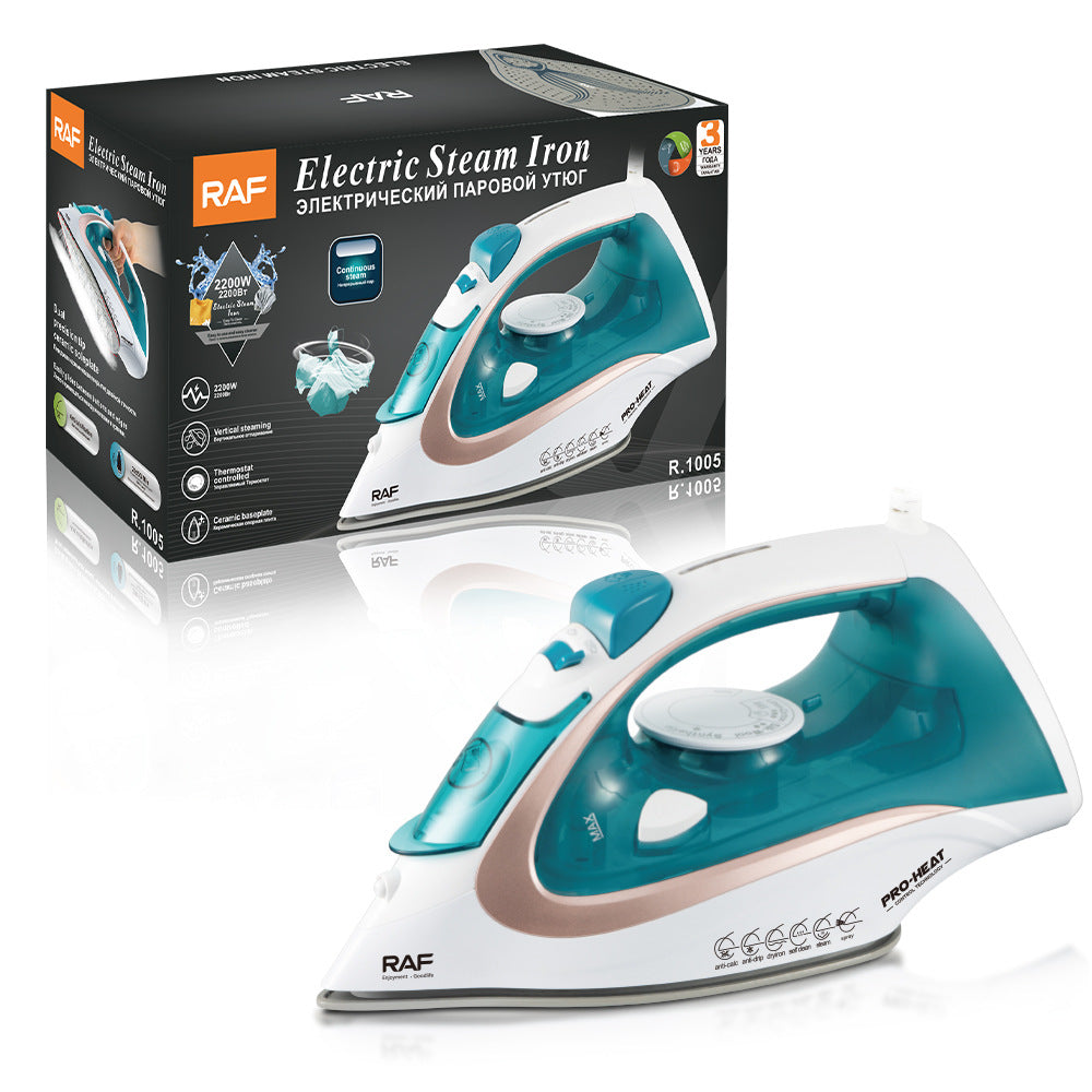 RAF European Standard Home Multi-Functional Ironing Machine Portable Small Clothes Ironing Machine Handheld Steam Electric Iron1005