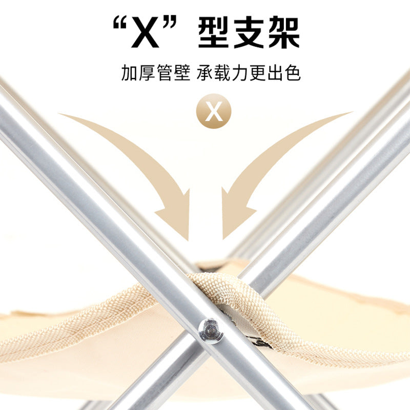 New Folding Chair Camping Lightweight Fabric Folding Table Camping Barbecue Stall Portable Mini Multifunctional Outdoor