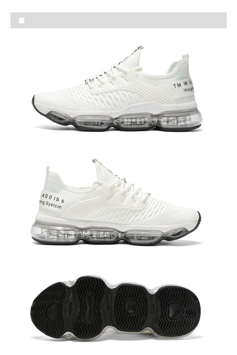 Men's Shoes New Large Size Breathable Mesh Shoes Men's Trendy Casual Versatile Thick-Soled Sneakers Fashion Dad Shoes