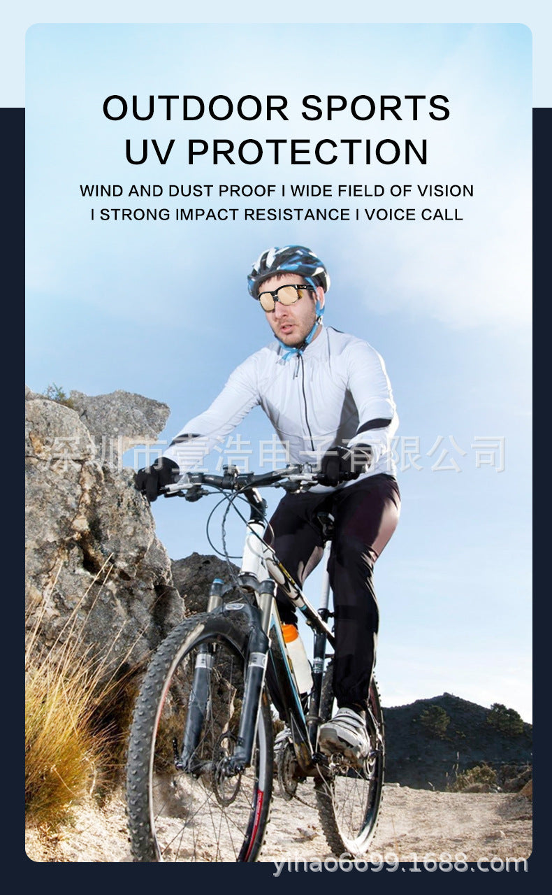 New M9pro Smart Bluetooth Glasses ai Translation Sports Cycling Fishing Polarized Multifunctional Glasses