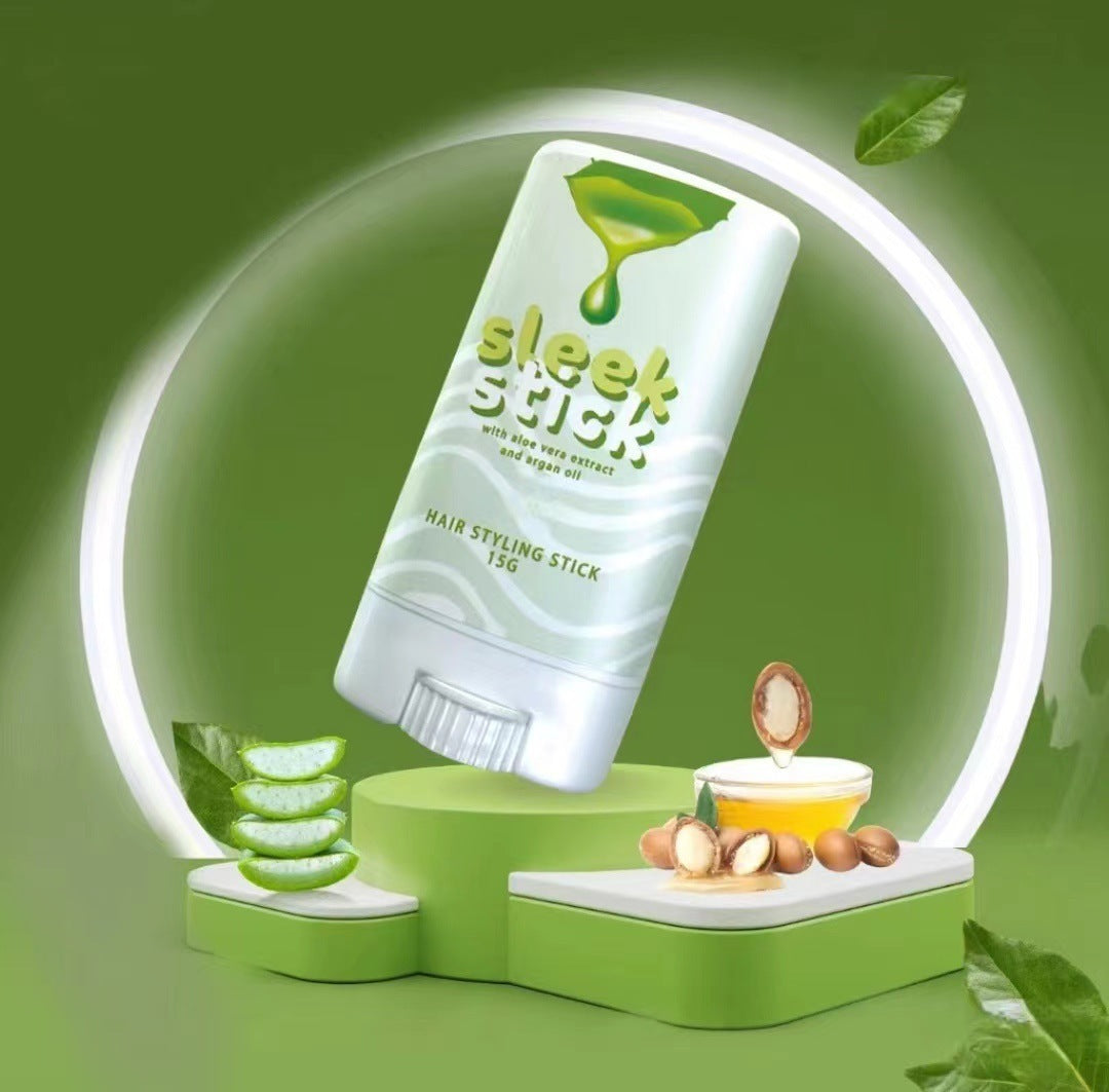 sleek stick Hair wax stick15g Cross-Border Wig Care Moisturizing Styling Anti-Frizz Magic Broken Hair Finishing Cream